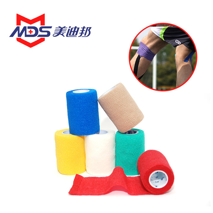 Non-woven Sports Adhesive Elastic Bandage